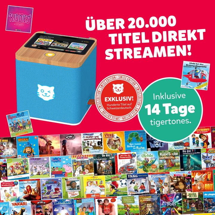 Image du produit Tigermedia tigerbox TOUCH PLUS (bleu) - Edition suisse (Allemand)