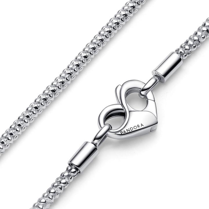 Image du produit Pandora Moments Collier à maillons avec rivets (Argent 925, 45 cm)