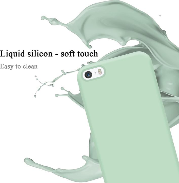 Productafbeelding Cadorabo TPU Liquid Silicone Case Cover (Apple iPhone 5)