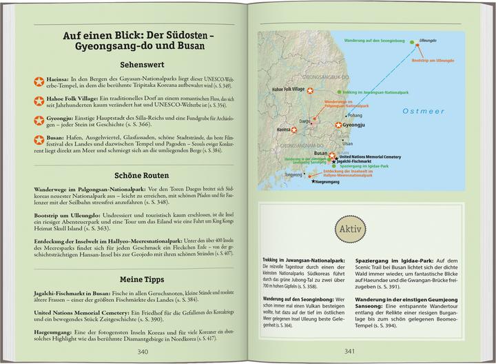 Produktbild Reise-Handbuch Reiseführer Südkorea (Deutsch, Joachim Rau, 2024)