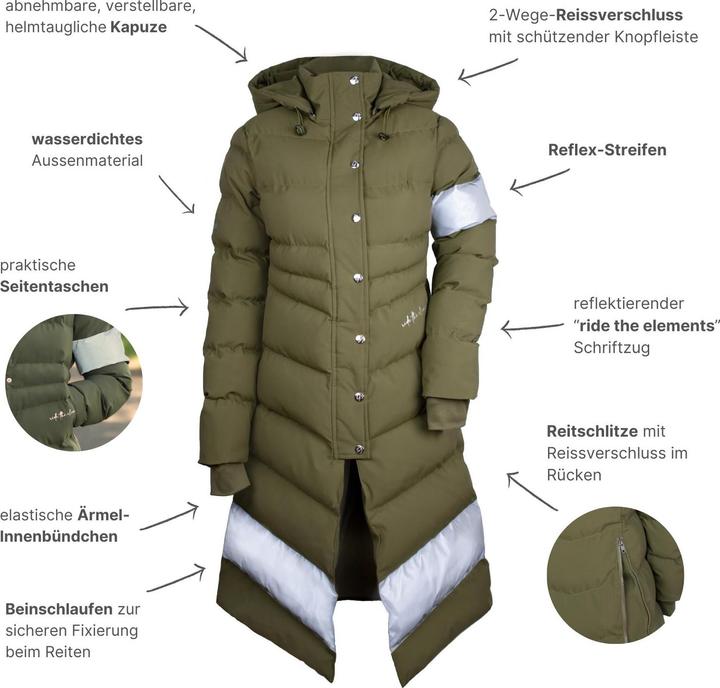 Actual product image Marengo Winter Coat Elements Ultra Reflex (XS)
