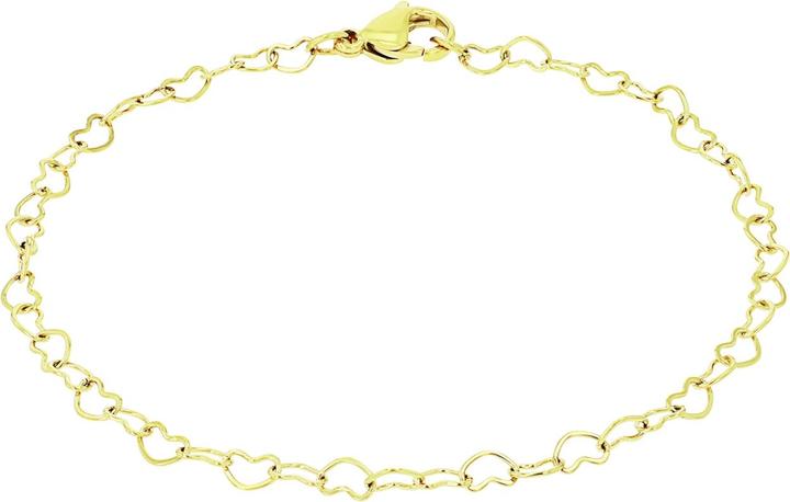 Immagine prodotto Amor Armschmuck für Damen, Edelstahl | Herz (19 cm, Acciaio inossidabile)