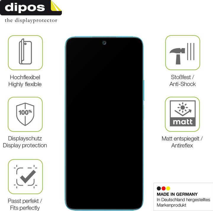 Immagine prodotto Dipos Full-Cover Pellicola Protettiva opaco (1 Pezzo/i, Honor 90)