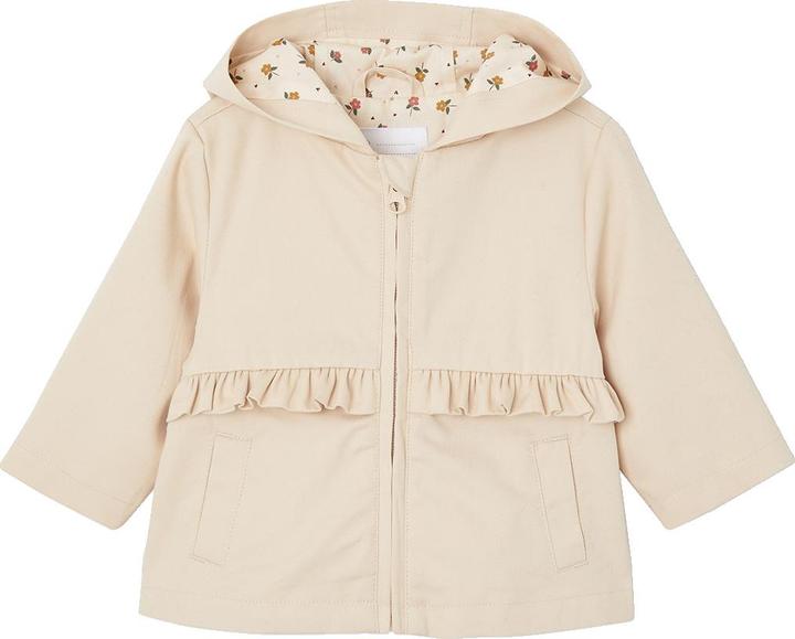 Vertbaudet Gefütterte Baby Jacke mit Kapuze