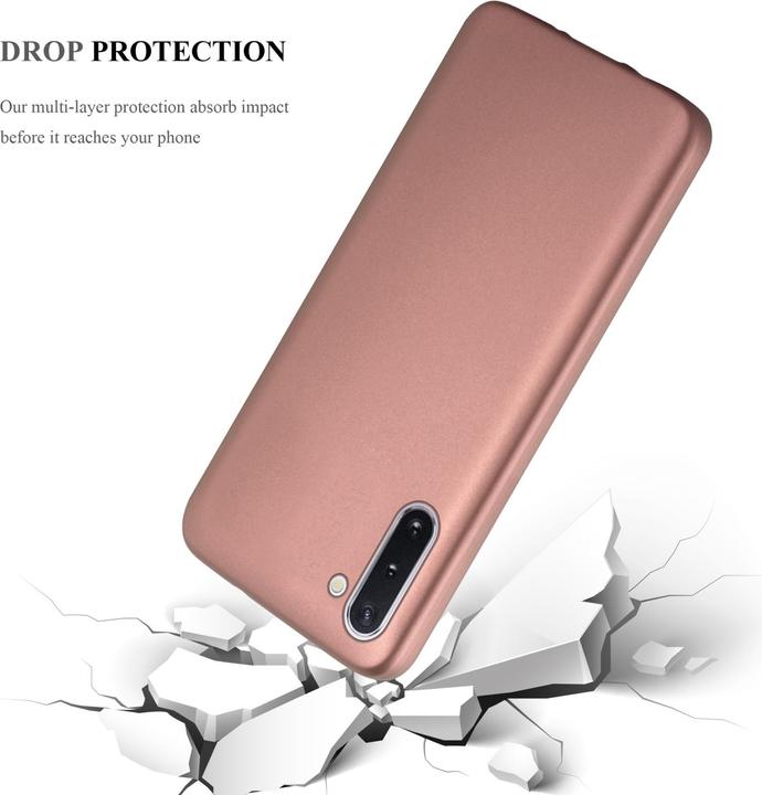 Actual product image Cadorabo TPU Matt Metallic Cover (Samsung Galaxy Note 10)