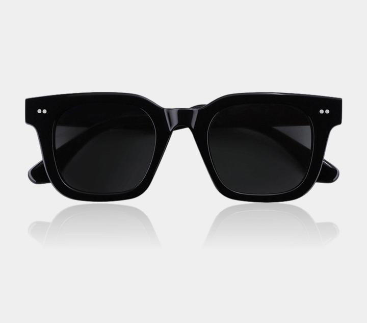 Immagine prodotto James Dixon Schwarz/Grau – Milton – Quadratisch – Acetat – Sonnenbrille