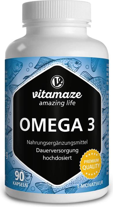 Vitamaze Omega3 90 Kapseln (90 Stück, Kapseln, 121 g)