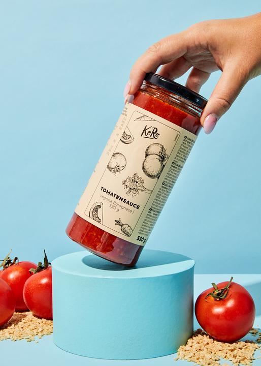 Produktbild KoRo Vegane Tomatensauce nach Bolognese-Art mit Soja (530 g)