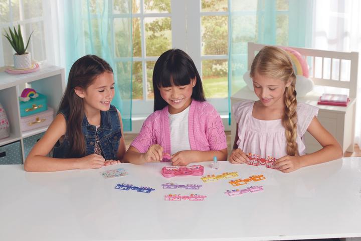 Actual product image Epoch Fingernails Refill Set yellow/pink (Artificial nails, Multicoloured)