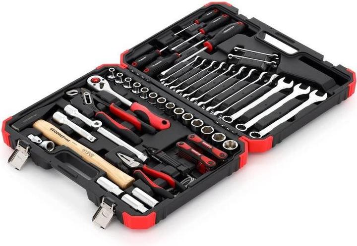 Immagine prodotto Gedore Red rosso R07105005 Set di chiavi combinate a cricchetto SW8-19 mm 5 pezzi (19 mm, 8 mm, 7 mm, 29 mm, 10 mm)