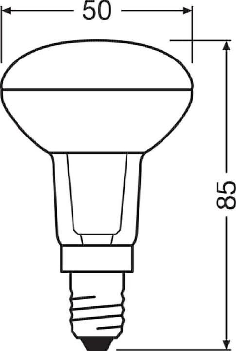 Produktbild Ledvance LED-Reflektorlampe (E14, 2.60 W, 210 lm, 1 x, F)