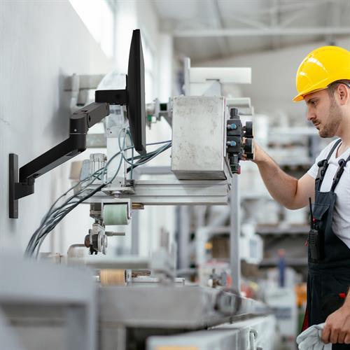 Immagine prodotto Ergotron Lx Pro Arm Single Display Wall Mount black (Muro, 34")