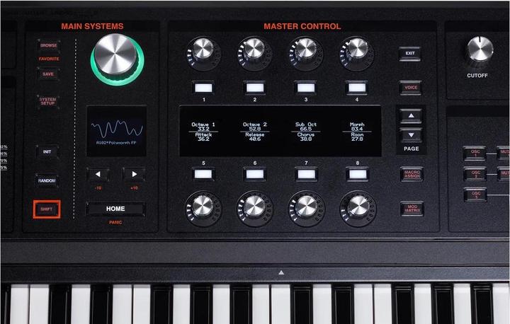 Actual product image Hydrasynth Keyboard