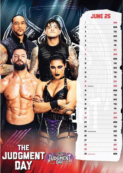 Image du produit WWE - Calendrier mural (A3, Allemand)