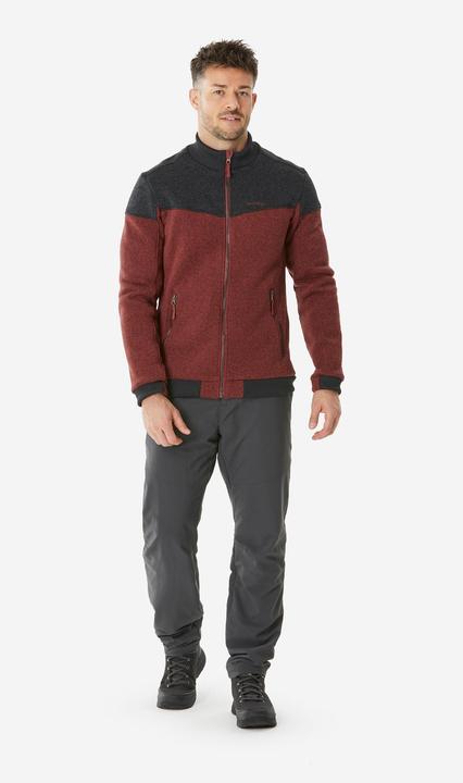 Actual product image Quechua Men's warm fleece jacket for winter hiking - SH100 (XL)