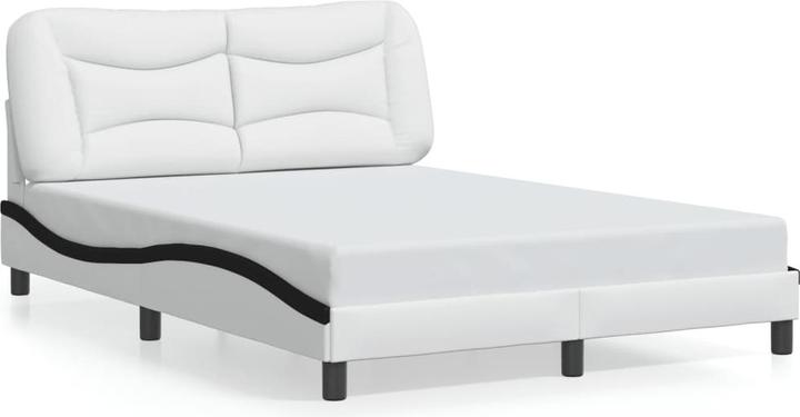 Produktbild VidaXL Bettgestell mit LED Kunstleder (140 x 200 cm)
