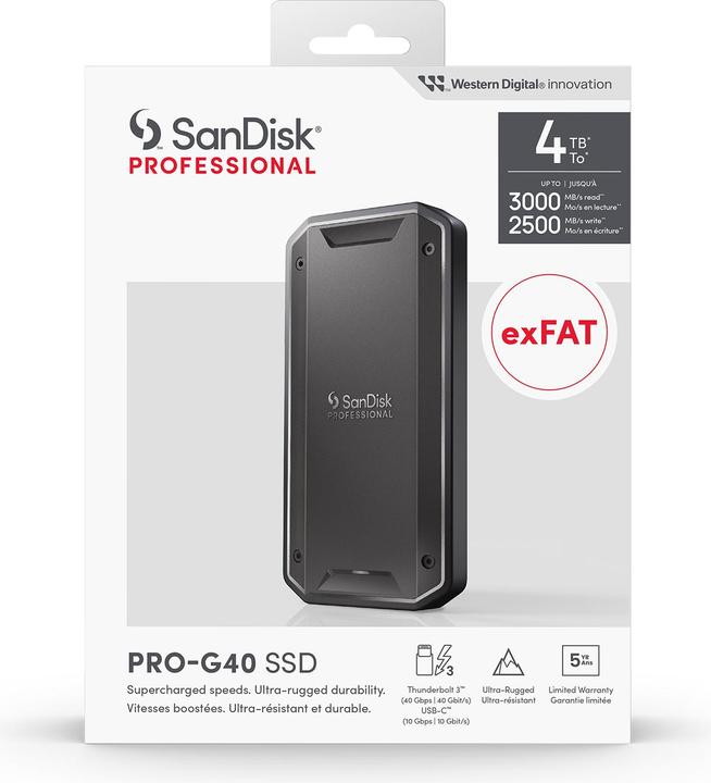 Produktbild SanDisk Professional Pro-G40 2024 (2000 GB)