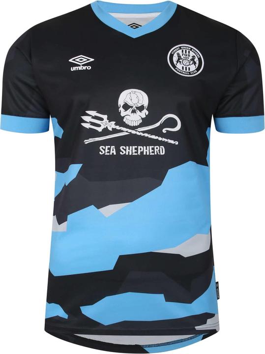 Umbro 2324 Forest Green Rovers FC Drittes Trikot (M)