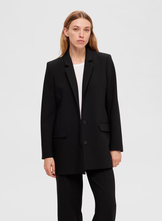 Image du produit Selected Femme Long blazer à une rangée de boutons (38)
