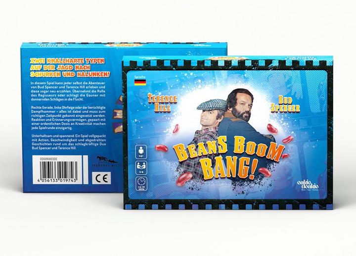 Actual product image Oakie Doakie Bud Spencer & Terence Hill jeu de cartes BEANS BOOM BANG! *ALLEMAND* (German)