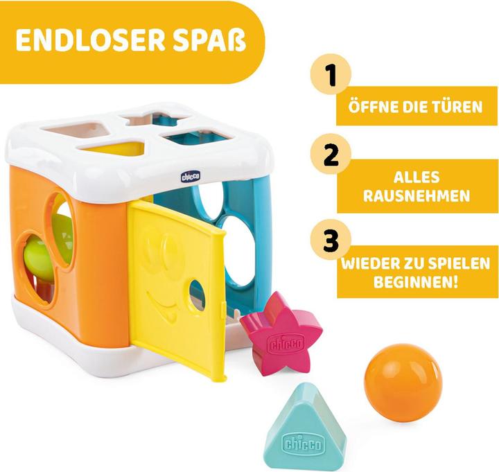Produktbild Chicco 2 in 1 Sortier & Schlagwürfel