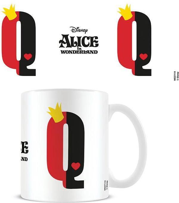 Alice In Wonderland Kaffeebecher Q Alphabet (325 ml)