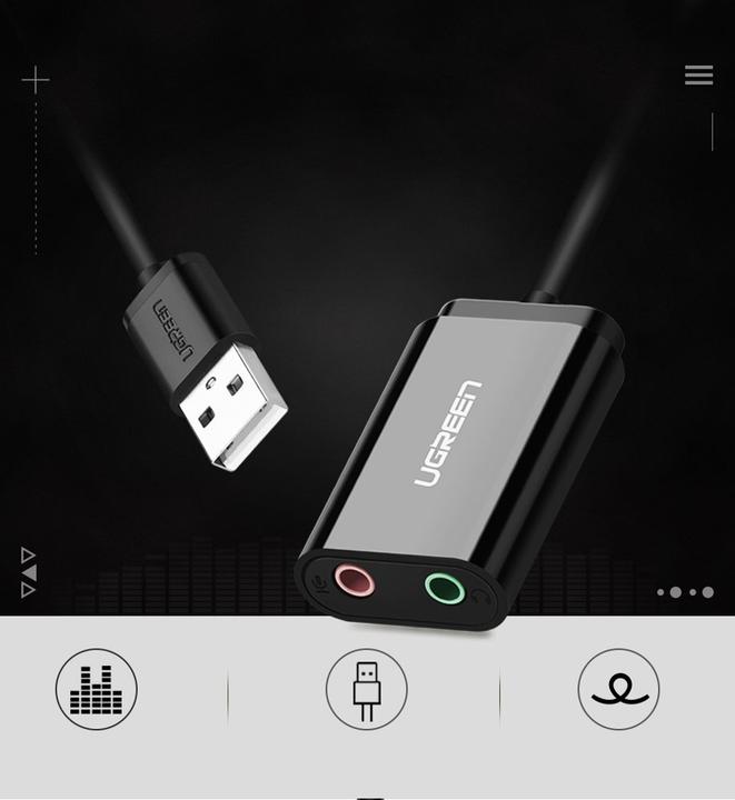 Immagine prodotto Ugreen Adattatore audio esterno 30724 (USB)