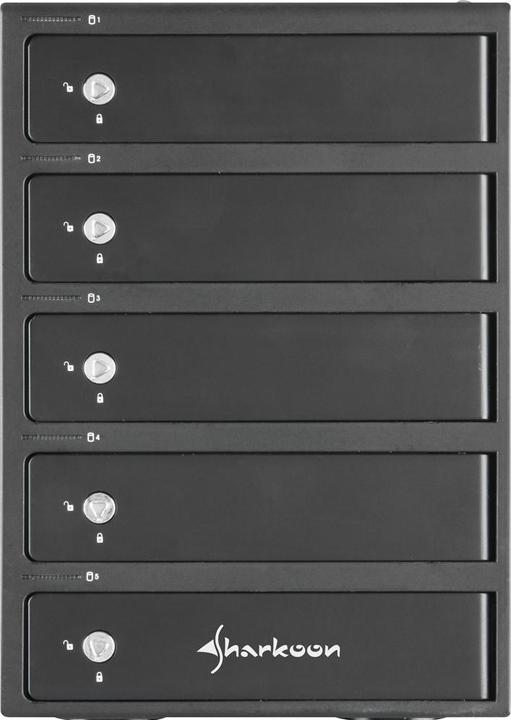 Produktbild Sharkoon 5-BAY RAID Box, USB 3.0 (3.5")