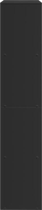 Produktbild VidaXL Raumteiler Bücherregal Standregal Treppenregal Regal 4 Stufen Schwarz (29 x 143.5 x 143.5 cm)