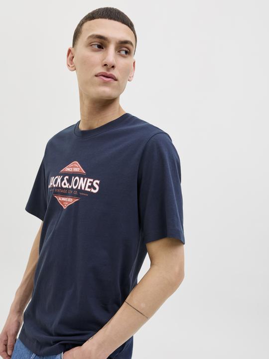 Image du produit Jack & Jones Gedruckt Rundhalsausschnitt T-shirt T-shirt (XL)