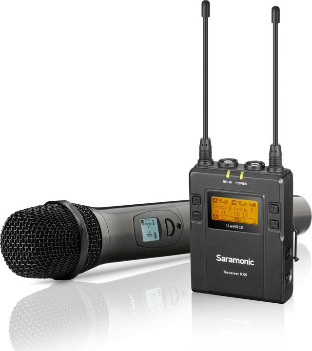 Produktbild Saramonic UwMic9 Kit 4 (RX9 + HU9) Zestaw do bezprzewodowej transmisji dźwięku