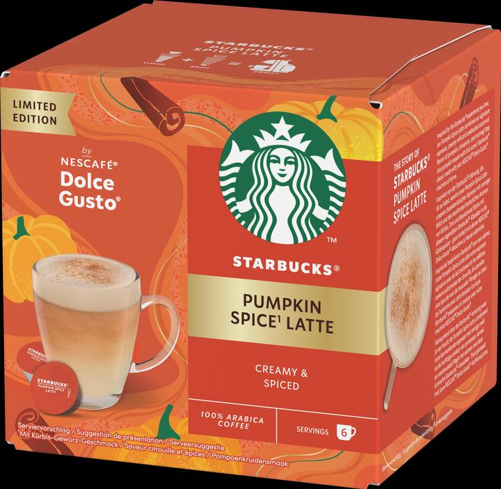 Image du produit Starbucks Pumpkin Spice Latte par Nescafé Dolce Gusto (6 x Port.)