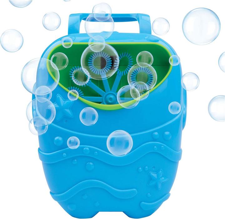 Produktbild Grafix Blasenblasmaschine Blau mit Seifenblasen