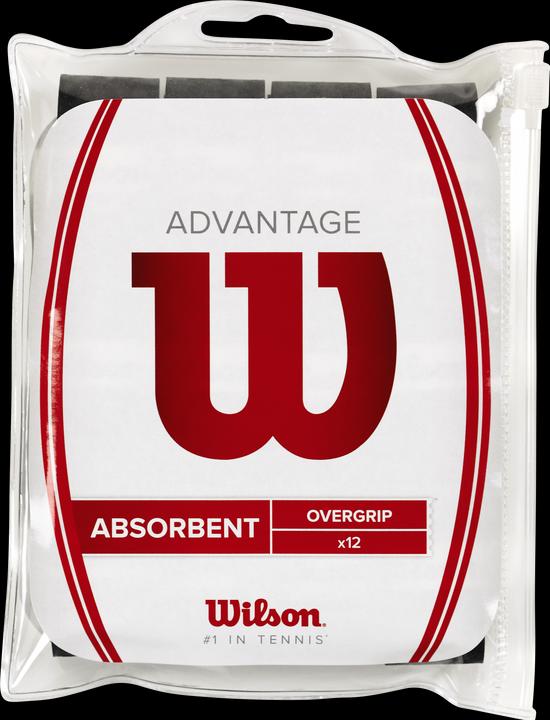 Wilson Advantage Overgrip Bk 12pk
