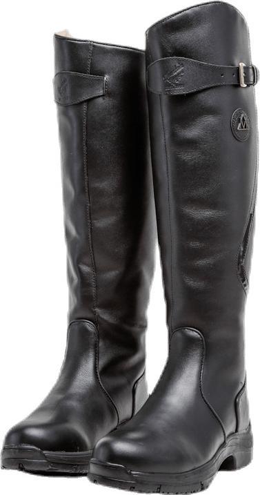 Actual product image Mountain Horse 's leather riding boots snowy river regular wide (41)