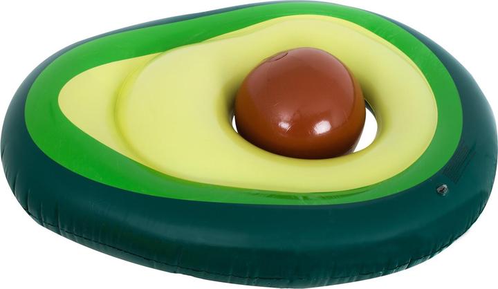 Kik Opblaasbaar zwemmatras met avocadobal met pitjes 150cm XL