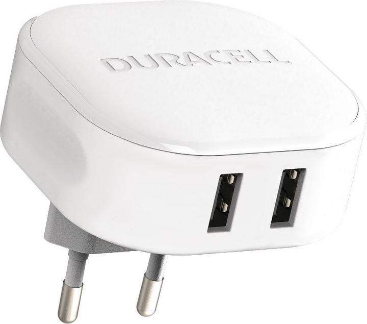 Produktbild Duracell 2x2.4A USB Phone/Tablet Charger