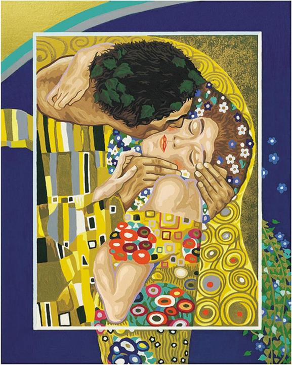 Actual product image Schipper MNZ The kiss after Gustav Klimt