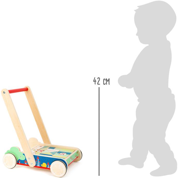 Produktbild small foot Lauflernwagen Bauklötze Move it
