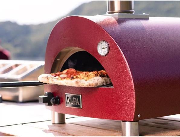 Produktbild Alfa Forni Linea Moderno Portable Pizzaofen Antique Red (Pizzaofen Gas)