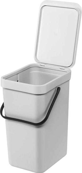 Image du produit Brabantia Poubelle de recyclage Sort & Go 12 l, gris clair (12 l)