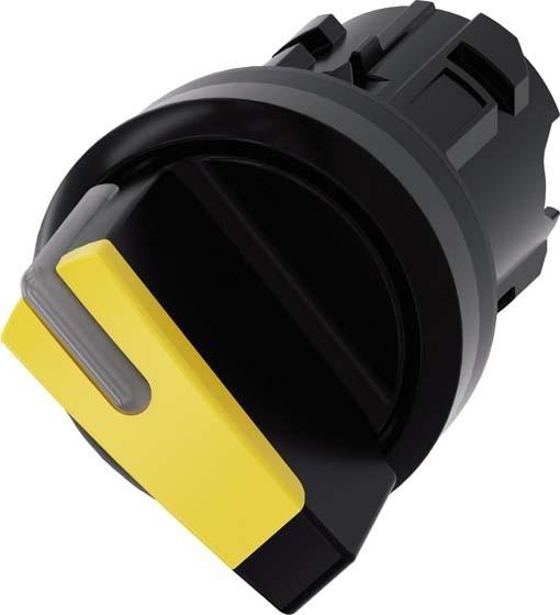 Actual product image Siemens Toggle switch, 2 positions, rectangular 3SU1002-2BC30-0AA0