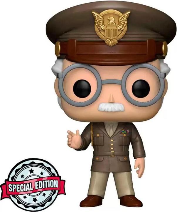 Immagine prodotto Funko POP! Marvel Captain America: Primo Vendicatore Stan Lee (Generale)