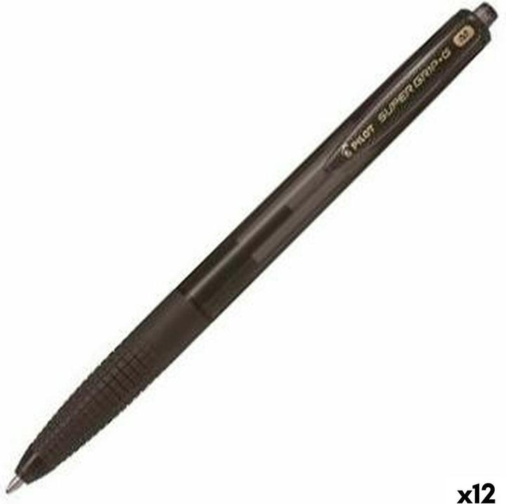 Actual product image Pilot Biros Super Grip G 2036 (Black, 12 x)
