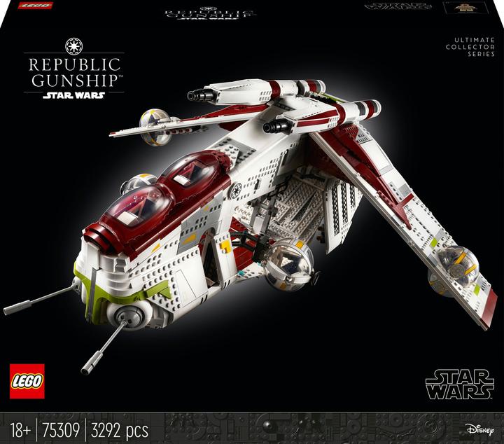 Actual product image LEGO UCS Republic Gunship (75309, LEGO Star Wars, LEGO Rare Sets)