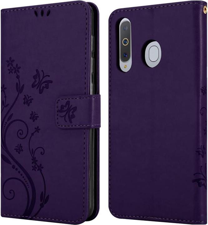 Image du produit Cadorabo Couverture du livre de fleurs (Samsung Galaxy A8s)