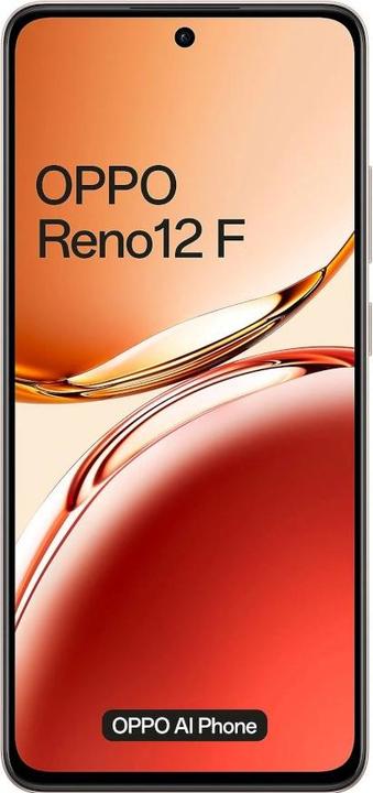 Immagine prodotto OPPO Reno12 F 5G (256 GB, Arancione Ambra, 6.67", Doppia SIM, 50 Mpx, 5G)