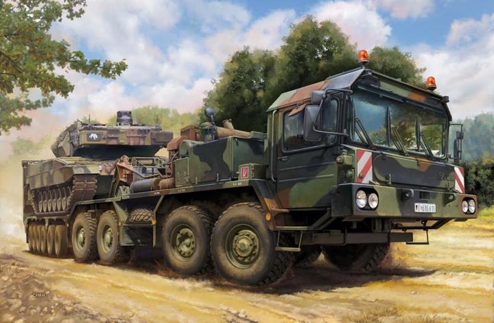 Produktbild Trumpeter Slt-56 Tractor with 56t Semi Trailer