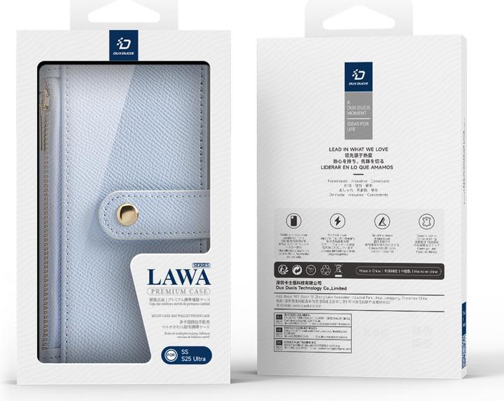 Produktbild Dux Ducis Lawa Series MagSafe Kunstleder Bookcover Hülle (Samsung Galaxy S25 Ultra)