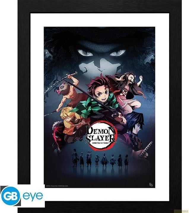 Image du produit GB Eye Demon Slayer Framed Print Slayers (30x40)